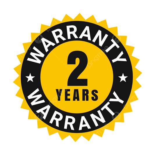 2 Year Warranty